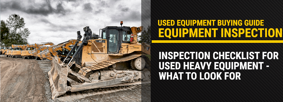 USED EQUIPMENT BUYING GUIDE - Yancey Bros. Co.