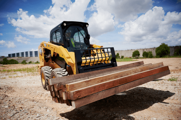 Carter Machinery Skid Steer in action