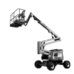 Aerial equipment rentals entertainment film articulated boom lift