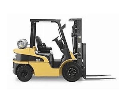 Entertainment and film material handling rentals forklift p5000
