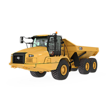 Articulated truck rentals 725