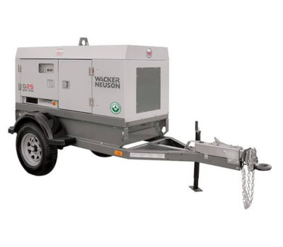 Portable generator rentals 20 kw tow generator