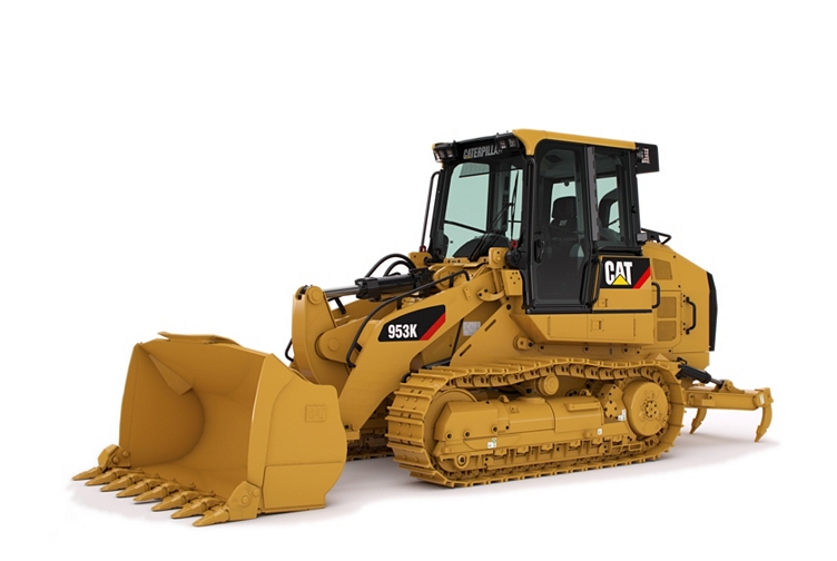 Track loader rentals model 953