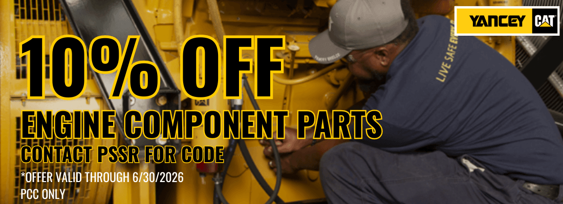 Yancey 10% Off Engine Component Parts Special Desktop Image