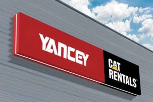 Yancey Cat Rentals Sign Building Exterior